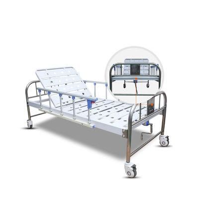 Cheap Hospital Equipment Multi-Function Manual Hospital Bed