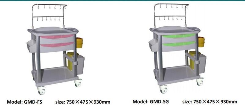 Factory Price Medical Infusion Instrument Trolley Transfusion Cart for Hospital