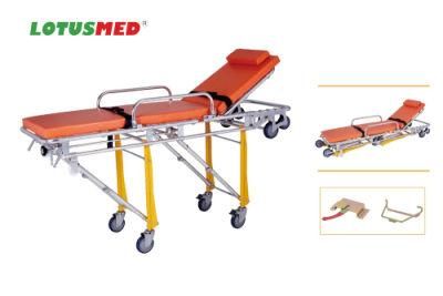 Lotusmed-Stretcher-01013-B Aluminum Alloy Automatic Loading Stretcher