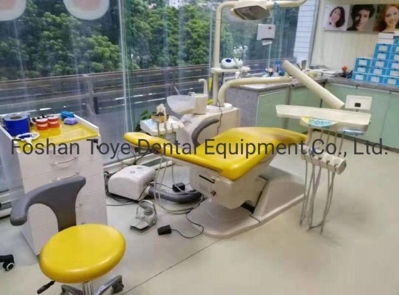 5 Drawer Glass Table Dental Cabinet