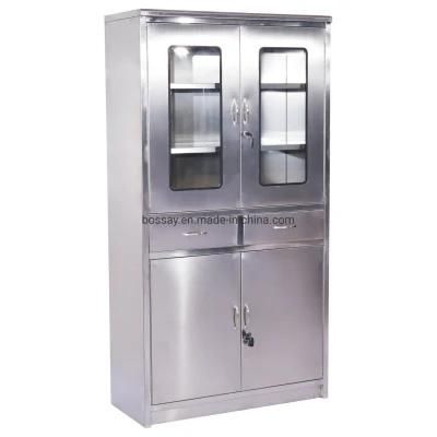 Stainless Steel Storage Cabinets Garage Cabinet for Hospital Storage