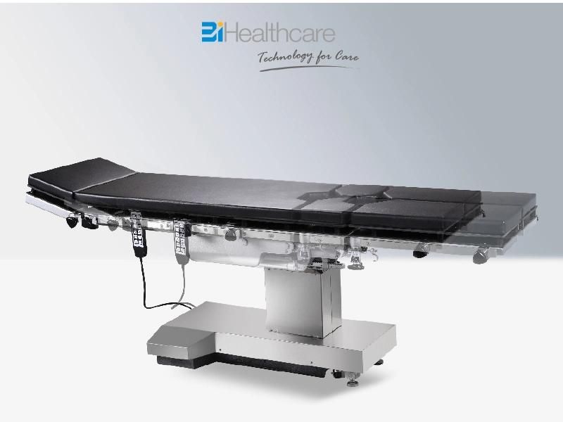 Manufacturer Hospital Medical Stainless Steel Multifunctional Electric Operating Bed Adjustable Surgical Operation Table