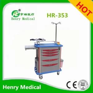 ABS Emergency Trolley/Hospital Cart/Hospital Nursing Trolley Best Quality