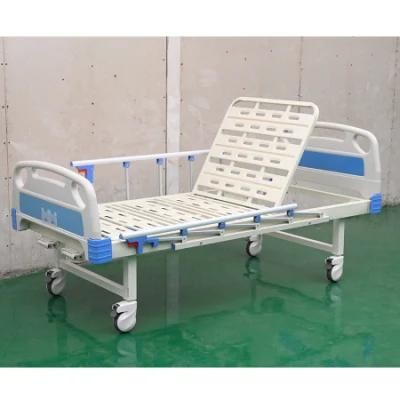 Medical 2 Function 2 Cranks Manual Hospital Patient Nursing Bed