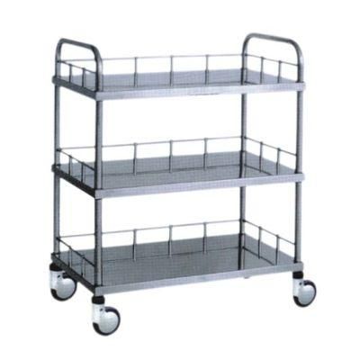 Medical Stainless Steel Instrument Trolley