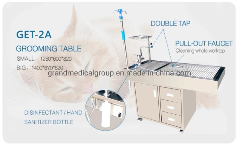 Veterinary Surgical Table Medical Electric Pet Operation Table for Dogs Surgery Veterinary