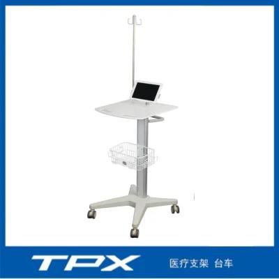 High-End Fixed Height Rolling Stand for ECG Laptop with Factory Price