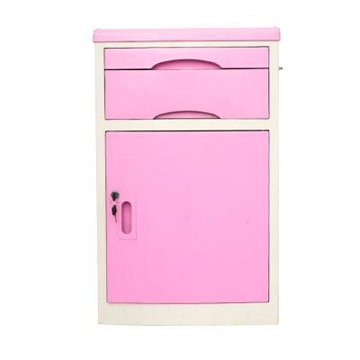 Hospital Furniture ABS Locker Bedside Cabinet with Various Colors