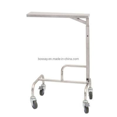 Stainless Steel Medical Trolley with Drawer, Medical Trolley Cart