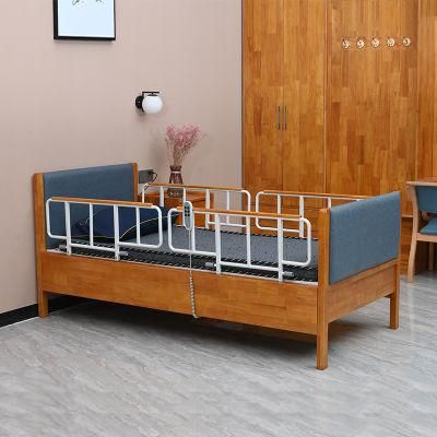 Nursing Home Furniture Wooden Electric Medical Home Nursing Bed