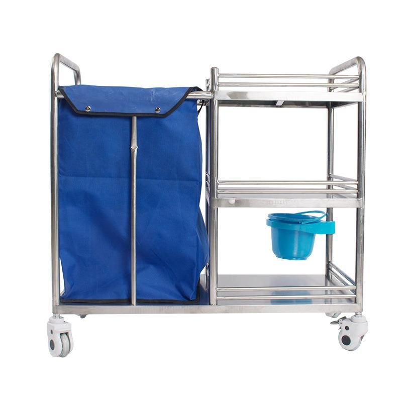 Hospital Facilities, Cleaning Trolley, Modern and Convenient Tools.