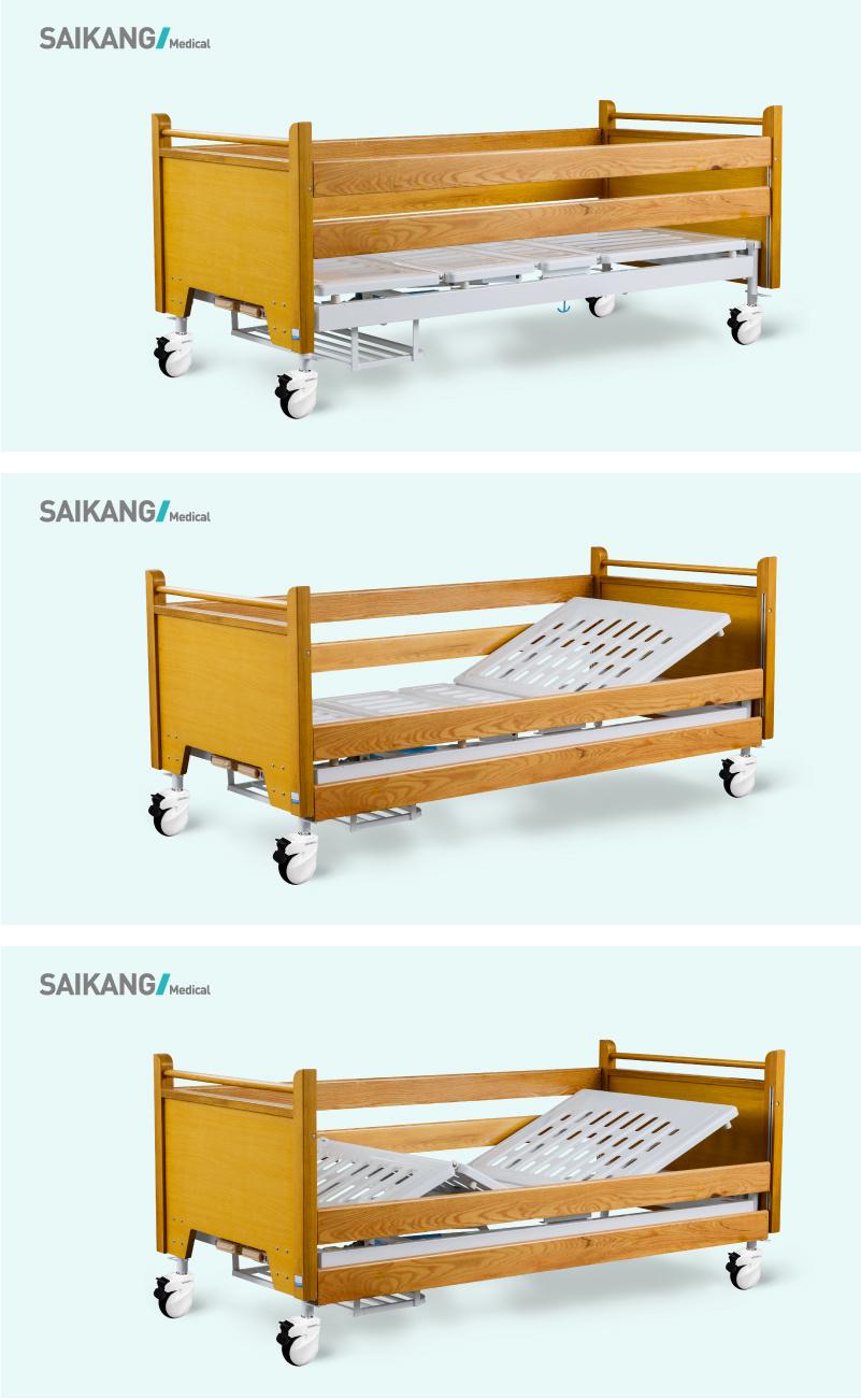 H2h China Products High Quality Patient Simple Hospital Bed