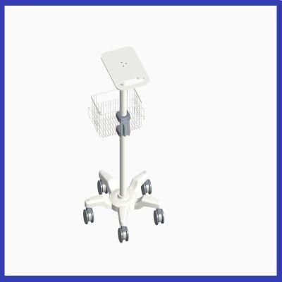 High Quality and Best Price Rolling Stand Cart with Basket and Tray