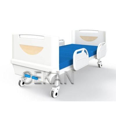 Factory Price Ergonomic Design and Environment Friendly Wooden and Metal Patient Ward Bed for Adult