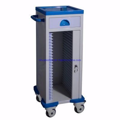 Single File Cart, 20 Compartment Drawer to Hospital Furniture