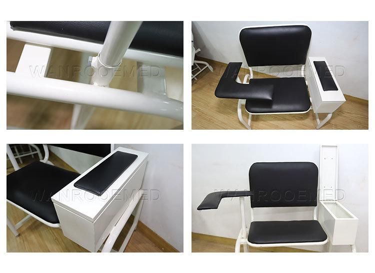 Bxd103 Medical Clinic Mobile Manual Infusion Sample Collection Drawing Blood Donation Chair