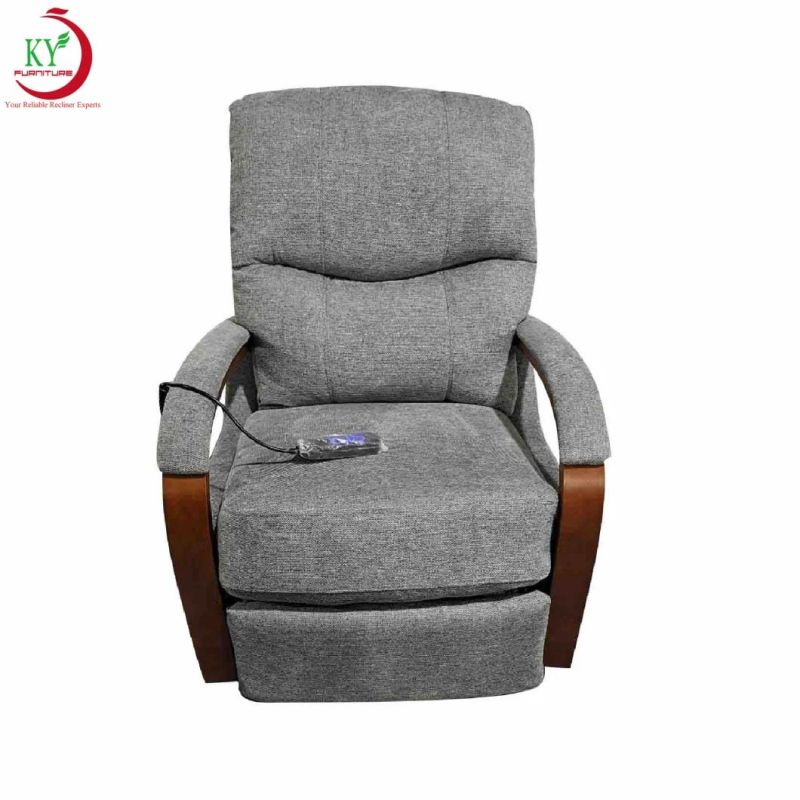 Jky Furniture Air Leather Power Riser Lift Recliner Chair with Massage Function for The Elderly and Disabled