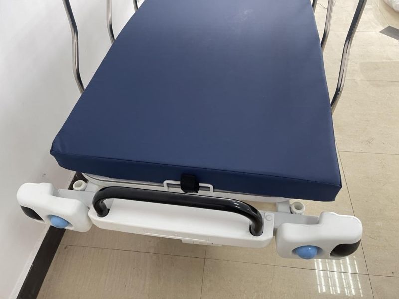 Medical Hydraulic Emergency Hospital Furniture Patient Transfer Trolley Stretcher