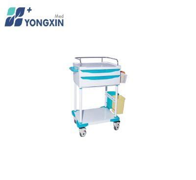 Yx-CT600 Medical Product ABS Medication Trolley for Hospital