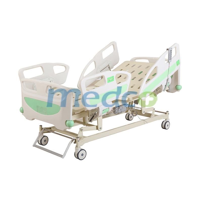 Medical Patient Care Central Brake System Electric Hospital Bed for Clinic