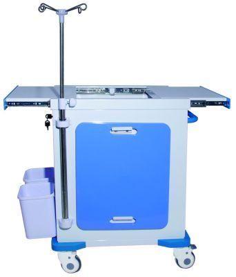 Mn-Ec014 Fast Delivery Fresh ABS Clinical Trolley for Hospital