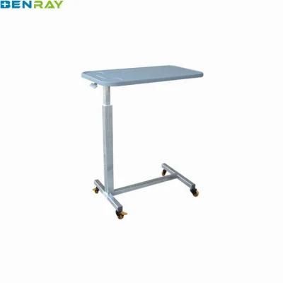 Stainless Steel ABS Frame Hospital Product Patient Over Bed Table
