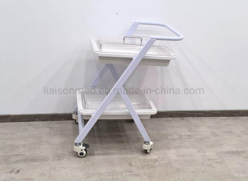 Mn-SUS019 Medical Treatment Nursing Cart Trolley Treatment Trolley for Hospital Use