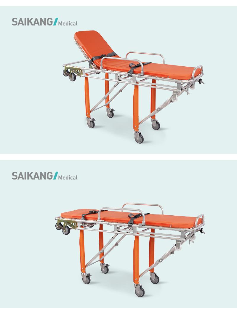 Skb039 (C) Emengency Auto-Loading Ambulance Stretcher Trolley