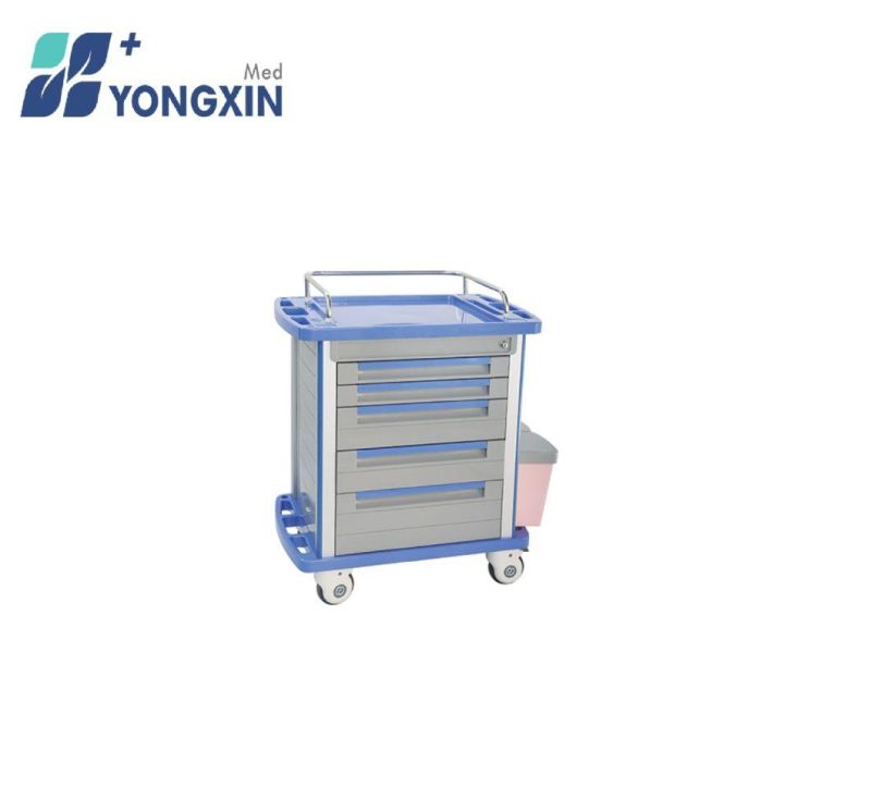 Yx-Mt850 Hospital Device ABS Medicine Trolley