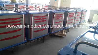 Emergency Trolley Medication Dressing Crash Cart