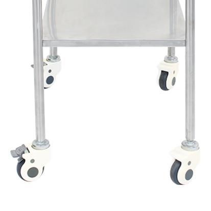 HS6147 Hospital Furniture Stainless Steel Drawer Dressing Trolley Treatment Trolley Nursing Cart