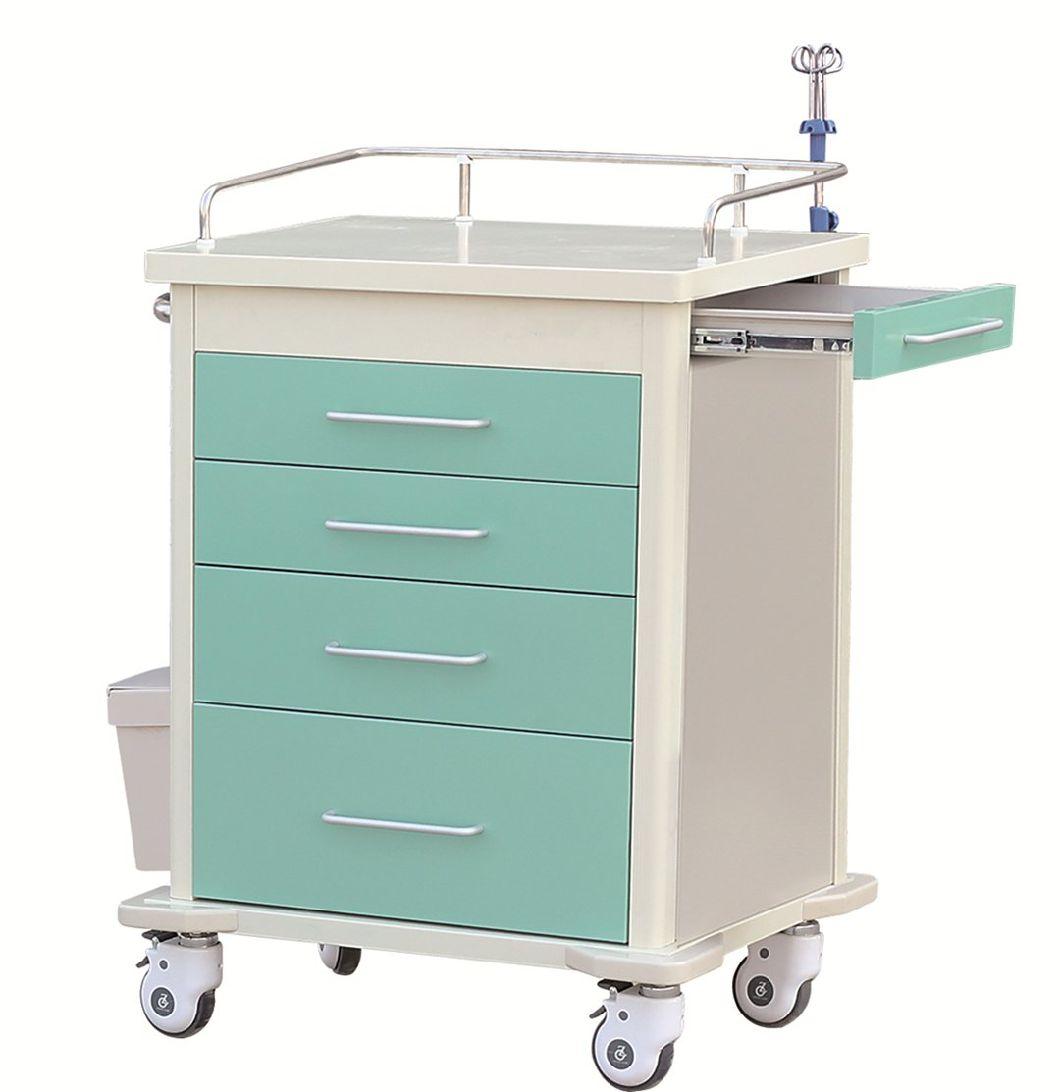 Medical Cart Medical Trolley Surgical Trolley with Drawers Medical Furniture Hospital Supply Anesthesia Cart Related Cart Trolley Surgical Instrument