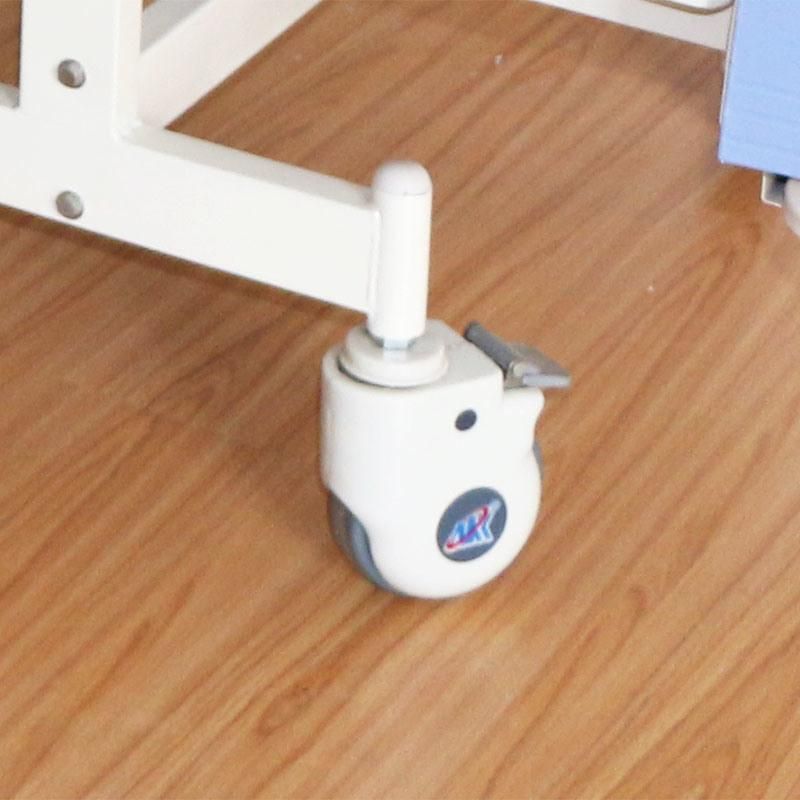 Medical Equipment Single One Function ICU Hospital Bed with Casters Manufacturers