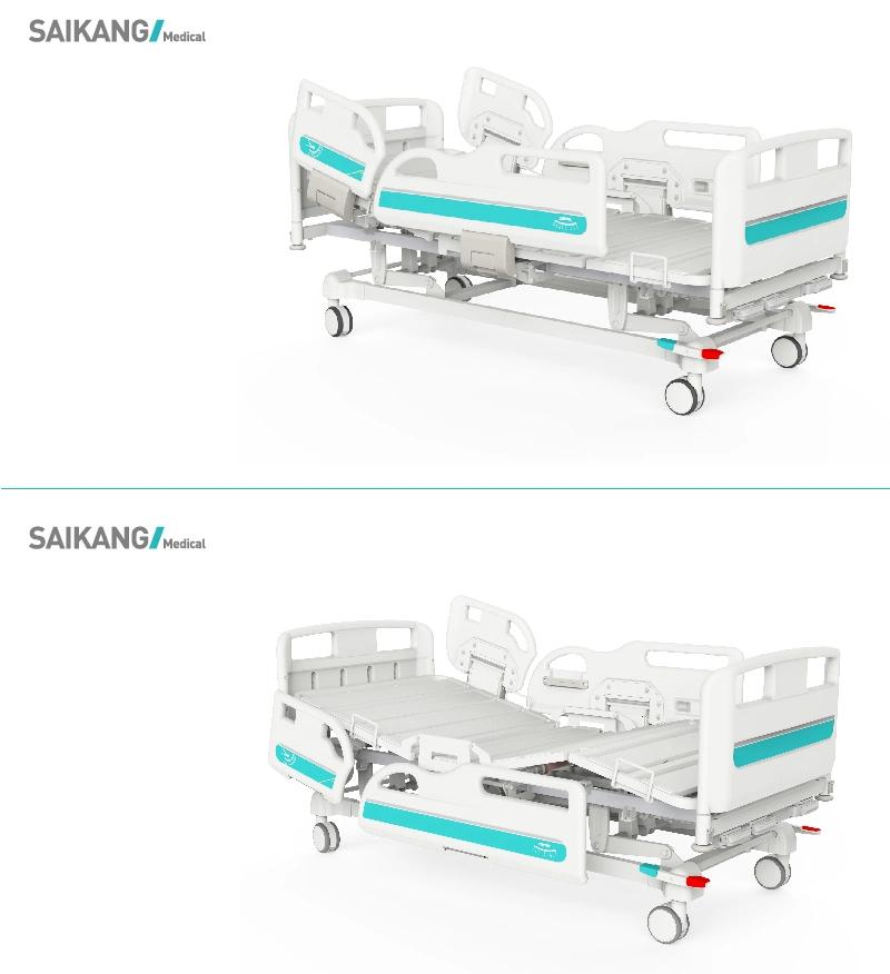 Y3y8c Three Functions Medical Manual Crank Patient Hospital Bed