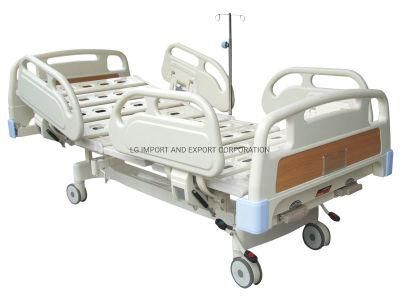 LG-RS104 Luxurious Hospital Bed with Double Revolving Levers (ZT104)
