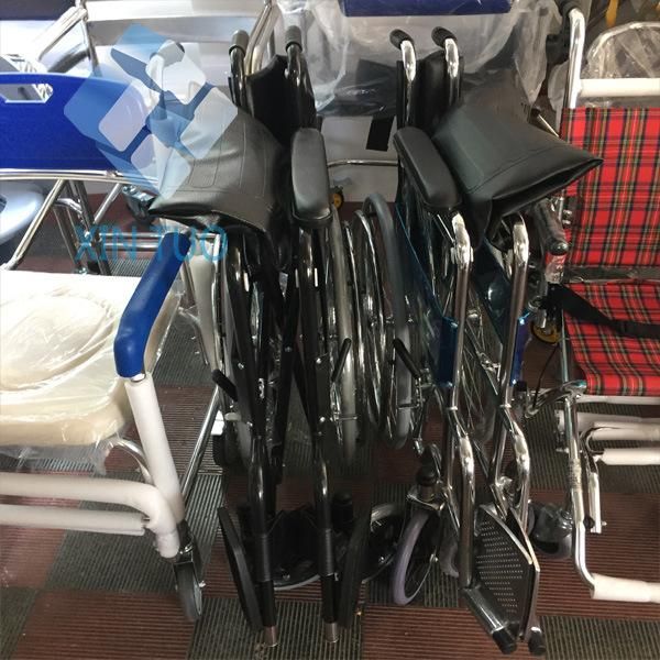 Factory Direct Price The Most Popular Hospital Wheelchair with Elevating Footrest