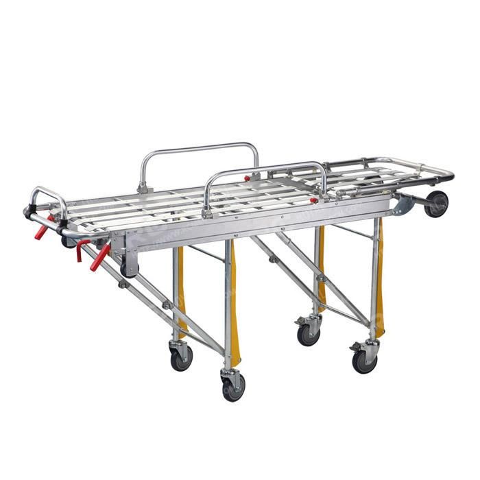 Aluminium Alloy Ambulance Stretcher, Transport Emergency Stretcher, Light, Safe and Reliable (RC-A2)