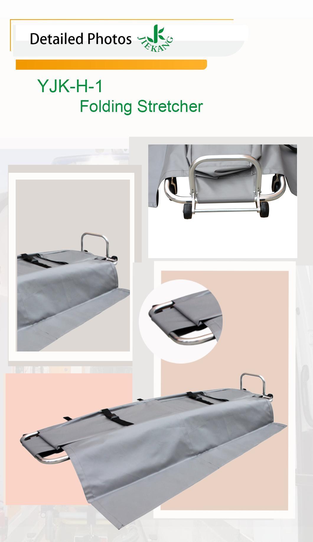 Light Weight Hospital Mortuary Corpse Transport Folding Stretcher for Sale