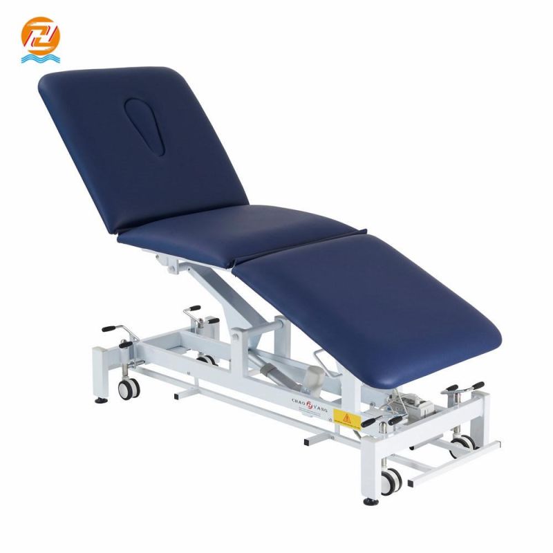 Hospital Device Movable Workstation Inspection Cart Medical Computer Trolley with Drawers Cy-D400n2b