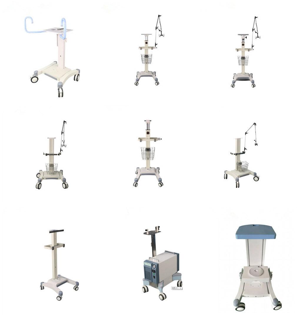 Aluminium Alloy Trolley Carts for Hospital with Supporting Arm