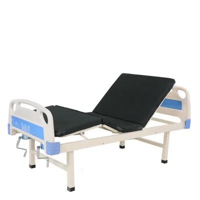 Cheaper Price 2 Crank Manual Medical Nursing Care Hospital Beds