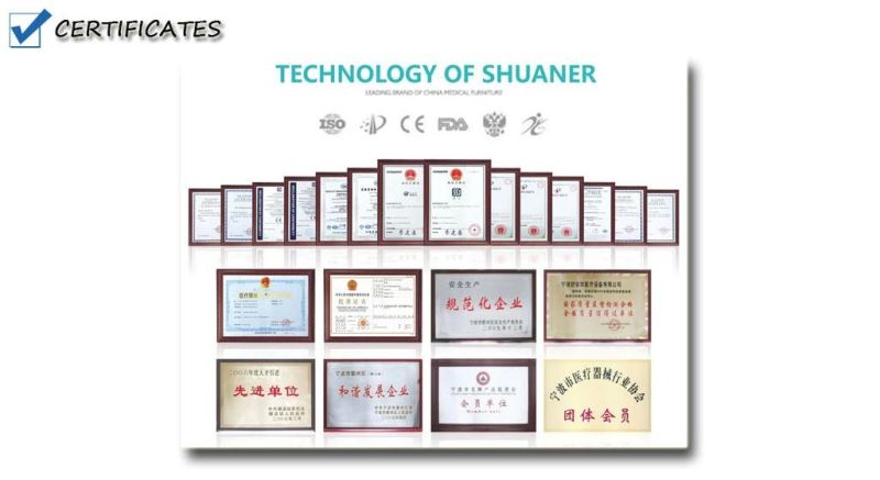 Medical Equipment Hospital Furniture Manual Cheap Two-Function Hospital Bed