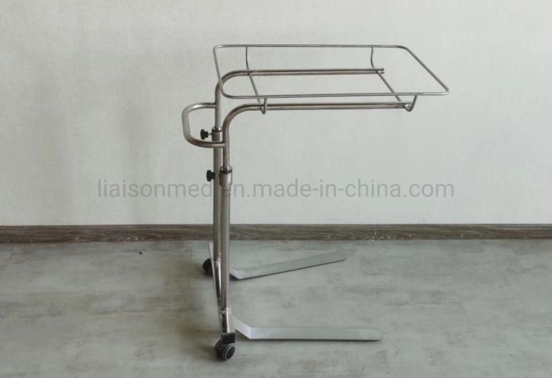 Mn-SUS002A Multifunction Medical Use Treatment Instrument Trolley Clinical Trolley Mayo Trolley