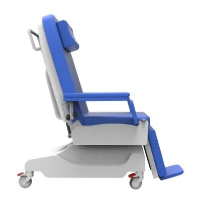 Hospital Chemotherapy Infusion Blood Donation Treatment Mobile Electric Dialysis Chair