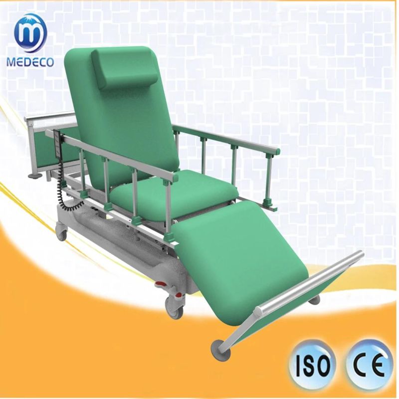 CE Marked Hospital Electric Blood Donation Hemodialysis Chair