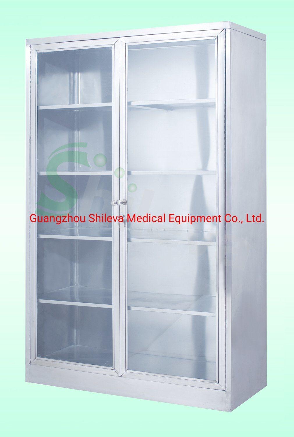 Medical Stainless Steel Apparatus Hospital Cupboard Instrument Cabinet (SLV-D4014)