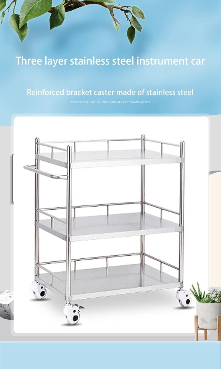 Stainless Steel Treatment Cart Xt1143-C