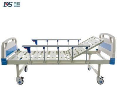 Hospital Equipment 1 Cranks Patient Used Manual Medical Bed