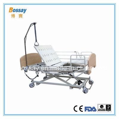 Adjustable Nursing Bed with 3 Functions Medical Bed Care Bed