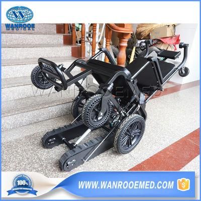 Ea-5fpn Medical Lightweight Folding Stair Climbing Electric Power Disabled Wheelchair with Motor